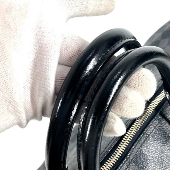 LOUIS VUITTON N41413 Damier Graphite KeepallBandouliere55 2WAY Travel Duffle Bag - Picture 8 of 14